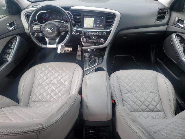 5XXGR4A69FG425528 - 2015 KIA OPTIMA SX GRAY photo 8