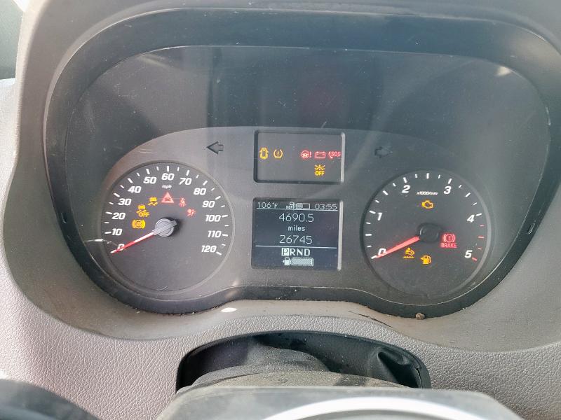 W1Y4DCHY8NT088881 - 2022 MERCEDES-BENZ SPRINTER 2500 WHITE photo 9