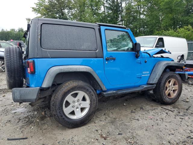 1C4AJWAG1CL154414 - 2012 JEEP WRANGLER SPORT BLUE photo 3