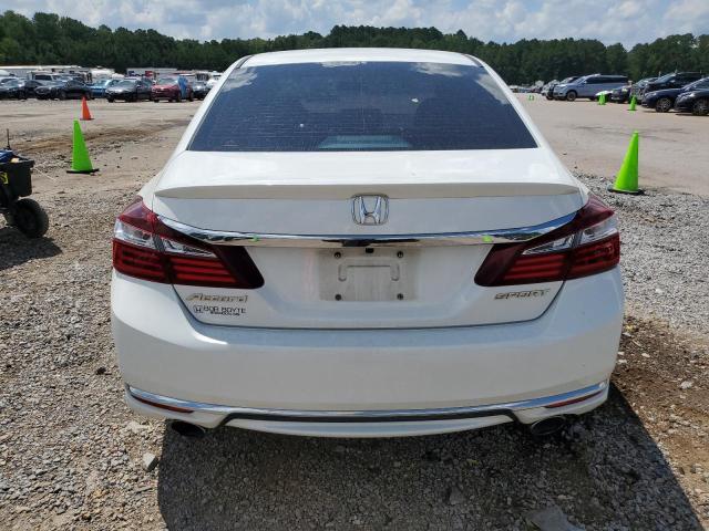 1HGCR2F5XHA207746 - 2017 HONDA ACCORD SPORT WHITE photo 6