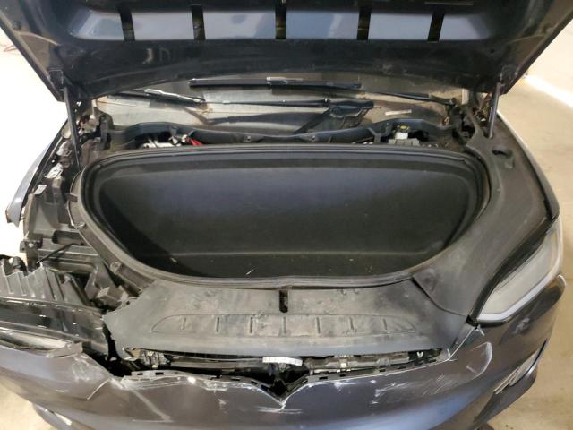 5YJXCAE20LF237499 - 2020 TESLA MODEL X GRAY photo 12