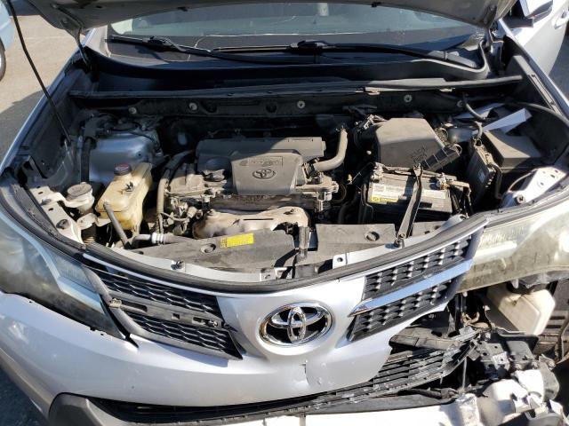 JTMWFREV0FD052165 - 2015 TOYOTA RAV4 XLE SILVER photo 11