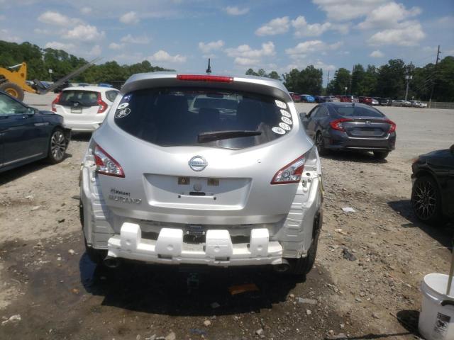 JN8AZ1MU1BW051704 - 2011 NISSAN MURANO S SILVER photo 6