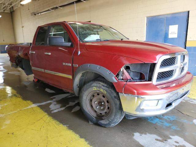 1D3HV18T99S769257 - 2009 DODGE RAM 1500 RED photo 4