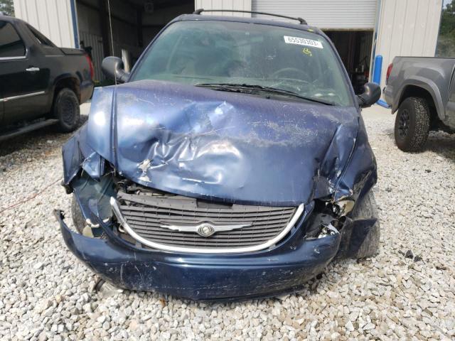 2C8GP74L13R123757 - 2003 CHRYSLER TOWN & COU EX BLUE photo 5