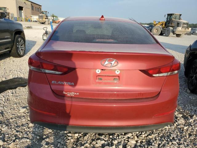 5NPD84LF5JH282660 - 2018 HYUNDAI ELANTRA SEL MAROON photo 6