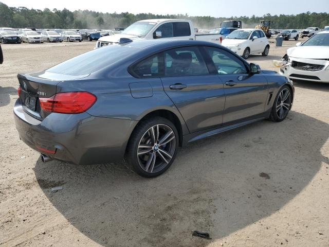 WBA4B3C54FGV48911 - 2015 BMW 435 XI GRAN COUPE GRAY photo 3