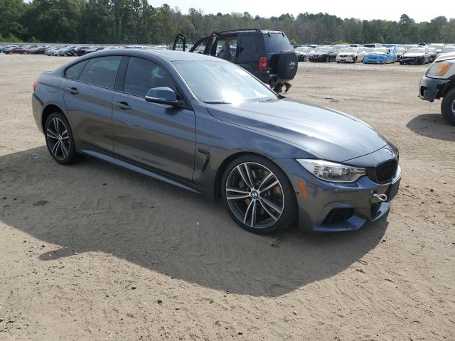 WBA4B3C54FGV48911 - 2015 BMW 435 XI GRAN COUPE GRAY photo 4