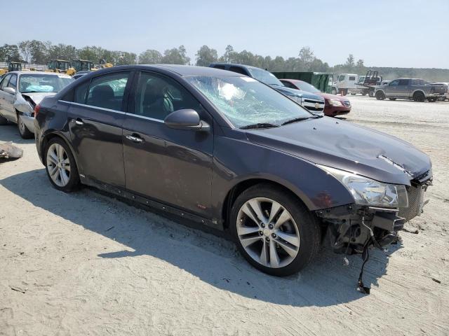 1G1PG5SB8F7174784 - 2015 CHEVROLET CRUZE LTZ GRAY photo 4