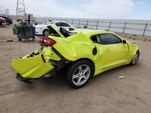 1G1FB1RX9K0149898 - 2019 CHEVROLET CAMARO LS 黄色 照片 3