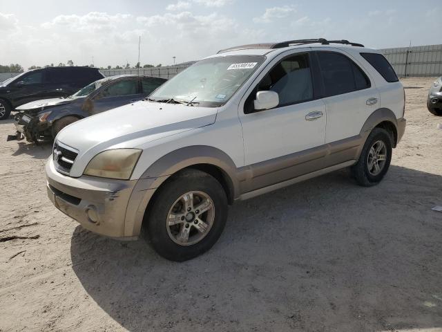 KNDJD733X45183875 - 2004 KIA SORENTO EX WHITE photo 1