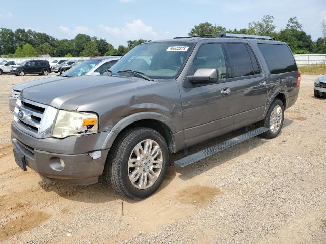 1FMJK1K56BEF18032 - 2011 FORD EXPEDITION EL LIMITED GRAY photo 1