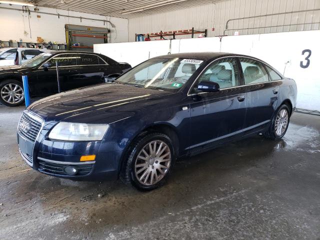 WAUDH74F56N161261 - 2006 AUDI A6 3.2 QUATTRO BLUE photo 1