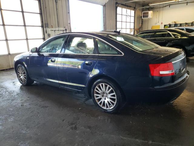 WAUDH74F56N161261 - 2006 AUDI A6 3.2 QUATTRO BLUE photo 2