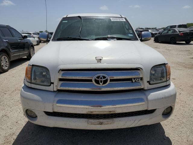 5TBRT34123S434059 - 2003 TOYOTA TUNDRA ACCESS CAB SR5 WHITE photo 5