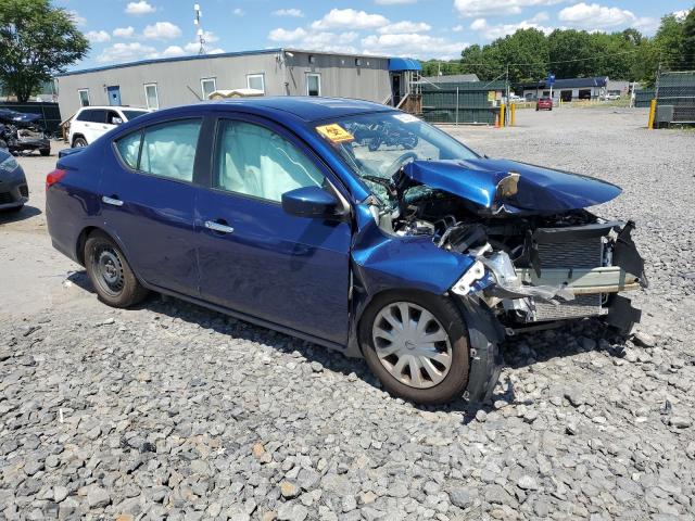 3N1CN7AP1KL854393 - 2019 NISSAN VERSA S 蓝色 照片 4