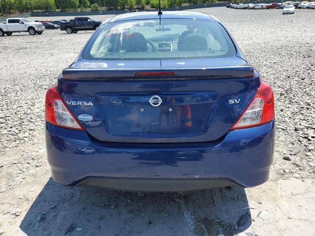 3N1CN7AP1KL854393 - 2019 NISSAN VERSA S 蓝色 照片 6