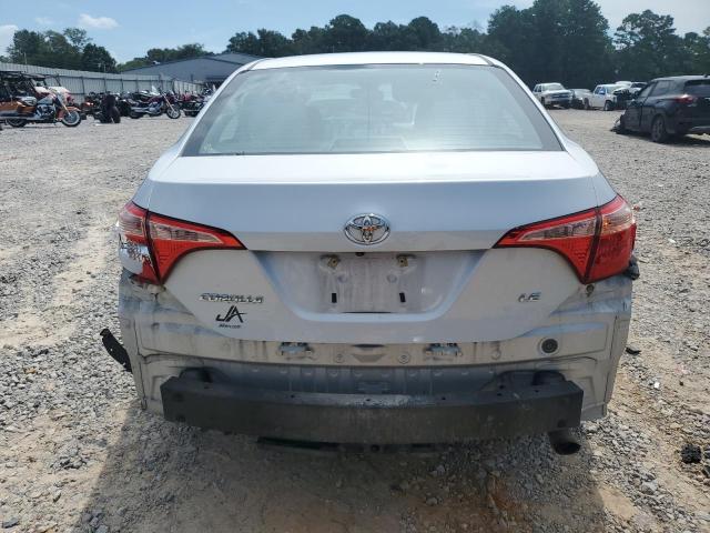 2T1BURHE9JC994432 - 2018 TOYOTA COROLLA L SILVER photo 6