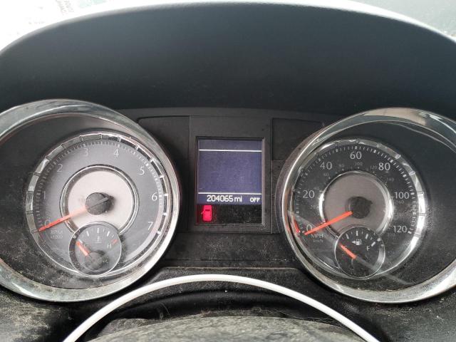 2C4RC1CG9CR382987 - 2012 CHRYSLER TOWN & COU TOURING L BLACK photo 9