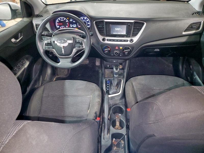 3KPC24A61ME134904 - 2021 HYUNDAI ACCENT SE SILVER photo 8