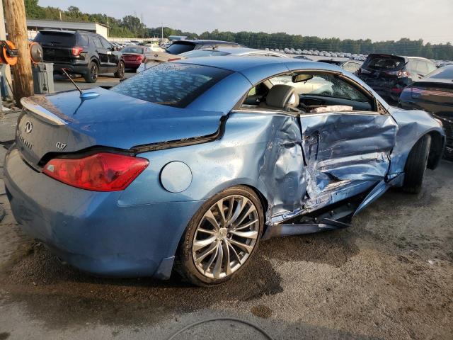 JN1CV6FE4DM770708 - 2013 INFINITI G37 SPORT BLUE photo 3