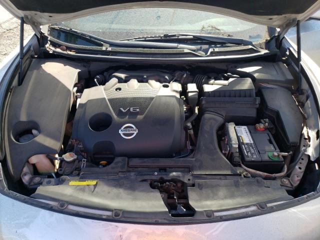 1N4AA5AP4EC497513 - 2014 NISSAN MAXIMA S SILVER photo 11