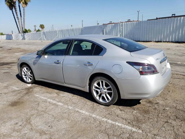 1N4AA5AP4EC497513 - 2014 NISSAN MAXIMA S SILVER photo 2