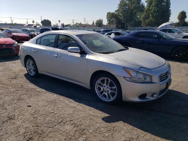 1N4AA5AP4EC497513 - 2014 NISSAN MAXIMA S SILVER photo 4