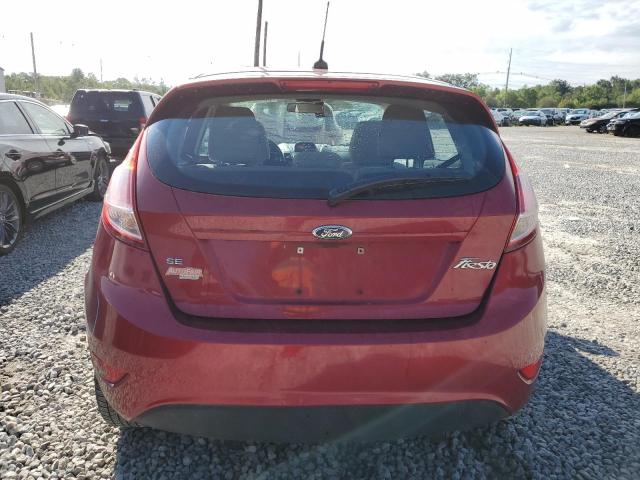 3FADP4EJ0EM111793 - 2014 FORD FIESTA SE RED photo 6