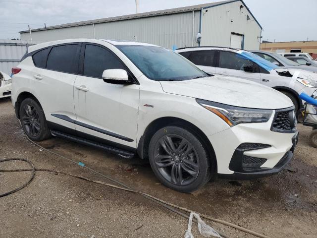 5J8TC2H65KL807044 - 2019 ACURA RDX A-SPEC WHITE photo 4