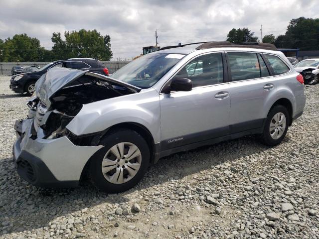 4S4BRCAC1D3255121 - 2013 SUBARU OUTBACK 2.5I SILVER photo 1