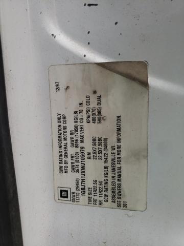 1GBJ7H1JXWJ105979 - 1998 CHEVROLET C-SERIES C7H042 თეთრი ფოტო 10