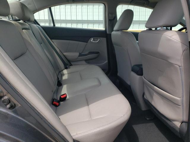 2HGFB2F9XDH513636 - 2013 HONDA CIVIC EXL ნაცრისფერი ფოტო 10