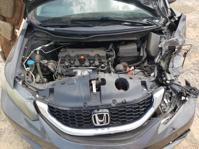 2HGFB2F9XDH513636 - 2013 HONDA CIVIC EXL ნაცრისფერი ფოტო 11