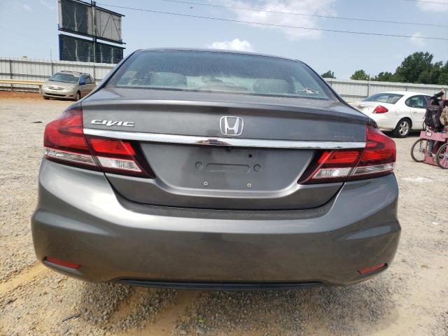 2HGFB2F9XDH513636 - 2013 HONDA CIVIC EXL ნაცრისფერი ფოტო 6