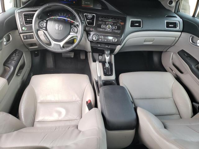 2HGFB2F9XDH513636 - 2013 HONDA CIVIC EXL ნაცრისფერი ფოტო 8