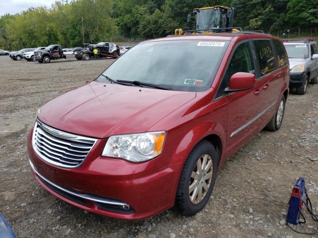 2C4RC1BG6FR694366 - 2015 CHRYSLER TOWN & COU TOURING RED photo 1