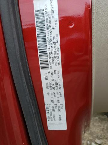 2C4RC1BG6FR694366 - 2015 CHRYSLER TOWN & COU TOURING RED photo 13