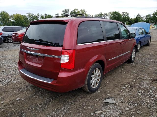2C4RC1BG6FR694366 - 2015 CHRYSLER TOWN & COU TOURING RED photo 3