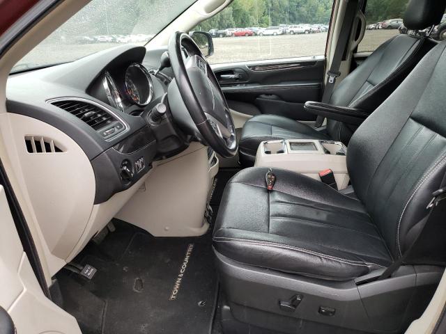 2C4RC1BG6FR694366 - 2015 CHRYSLER TOWN & COU TOURING RED photo 7