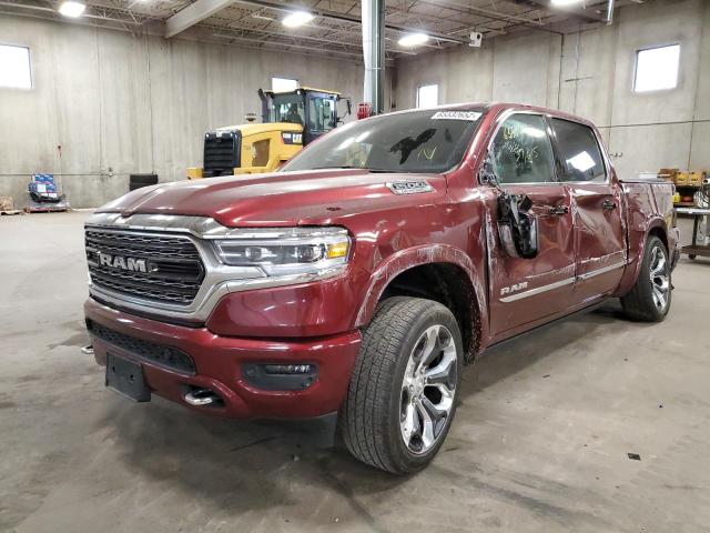 1C6SRFHT5LN254642 - 2020 RAM 1500 LIMITED RED photo 2