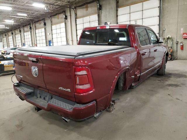 1C6SRFHT5LN254642 - 2020 RAM 1500 LIMITED RED photo 4