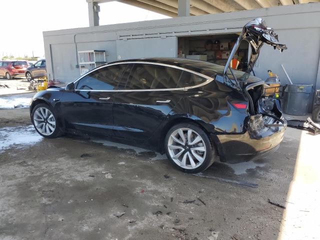 5YJ3E1EA2LF785973 - 2020 TESLA MODEL 3 BLACK photo 2