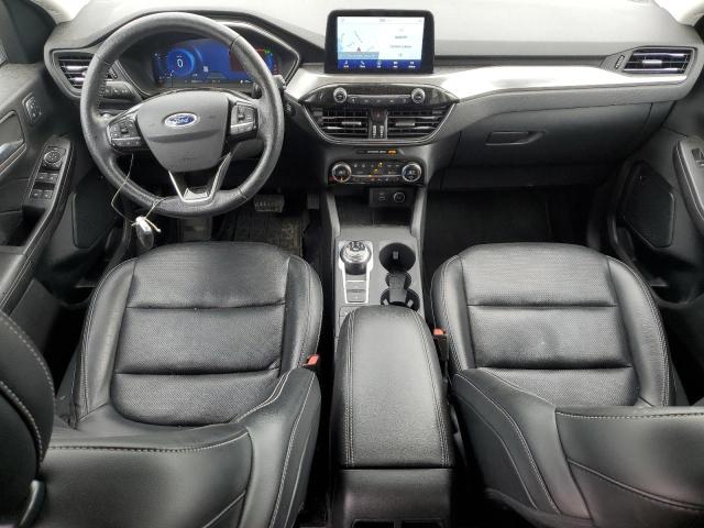 1FMCU9DZ0MUA71305 - 2021 FORD ESCAPE TITANIUM WHITE photo 8