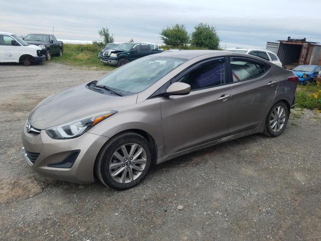 5NPDH4AE4GH660373 - 2016 HYUNDAI ELANTRA SE TAN photo 1