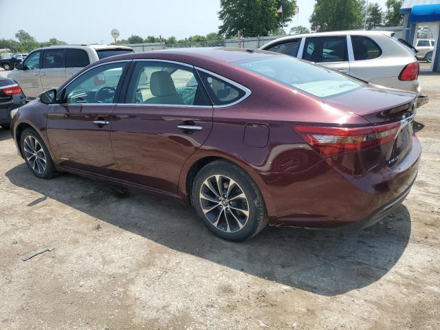 4T1BD1EB2GU053018 - 2016 TOYOTA AVALON HYBRID MAROON photo 2