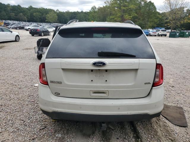 2FMDK3JC7DBE23146 - 2013 FORD EDGE SEL WHITE photo 6