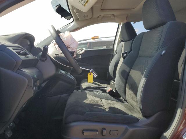 5J6RM4H58GL110042 - 2016 HONDA CR-V EX BURGUNDY photo 7