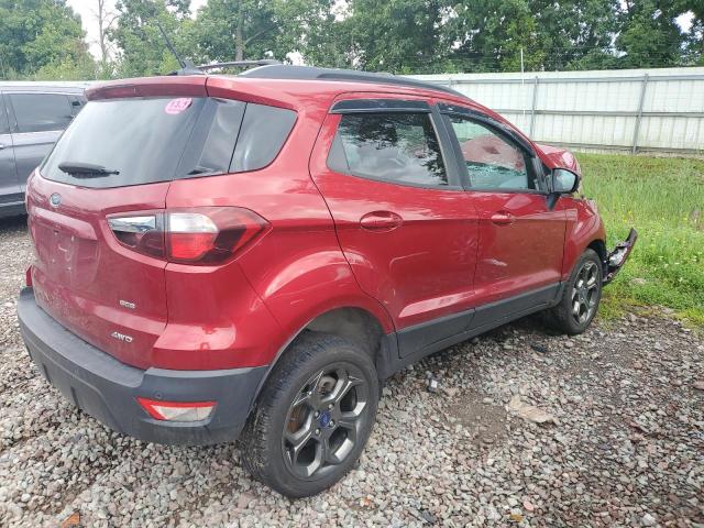 MAJ6P1CL4JC221835 - 2018 FORD ECOSPORT SES MAROON photo 3