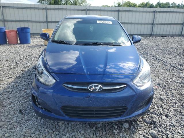 KMHCT4AE0HU254751 - 2017 HYUNDAI ACCENT SE BLUE photo 5